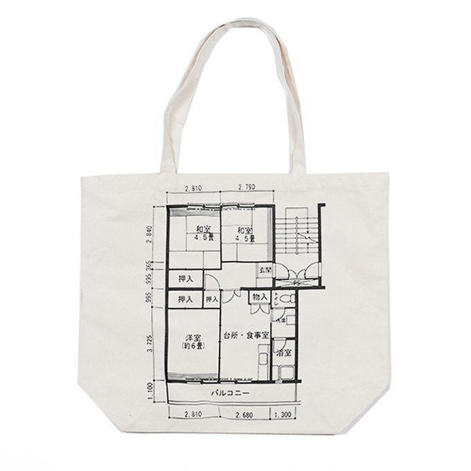 Floor Plan Tote Bag