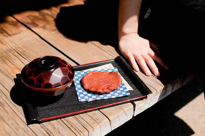 Senbei Coin Purse　|| with laver