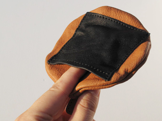 Senbei Coin Purse　|| with laver