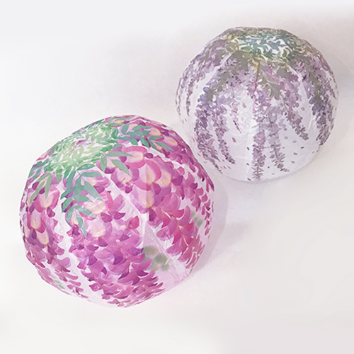 Japanese Paper Balloon | Wisteria - Click Image to Close