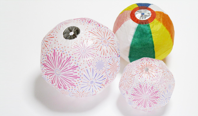 Japanese Paper Balloon | Fireworks