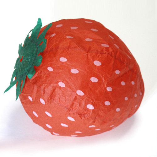 Japanese Paper Balloon | Strawberry