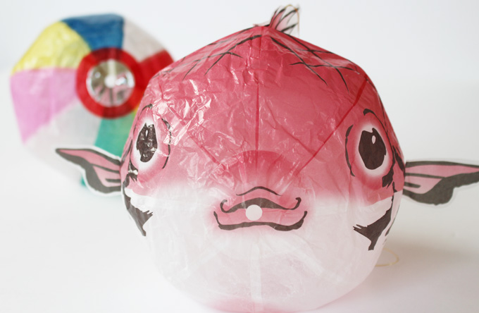 Japanese Paper Balloon | TAI -Red Sea Bream-