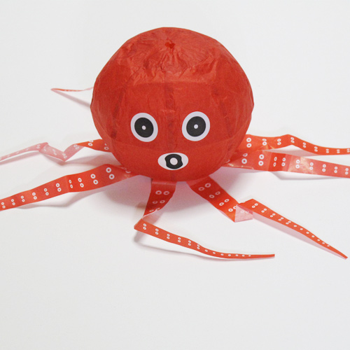 Japanese Paper Balloon | Octopas - Click Image to Close