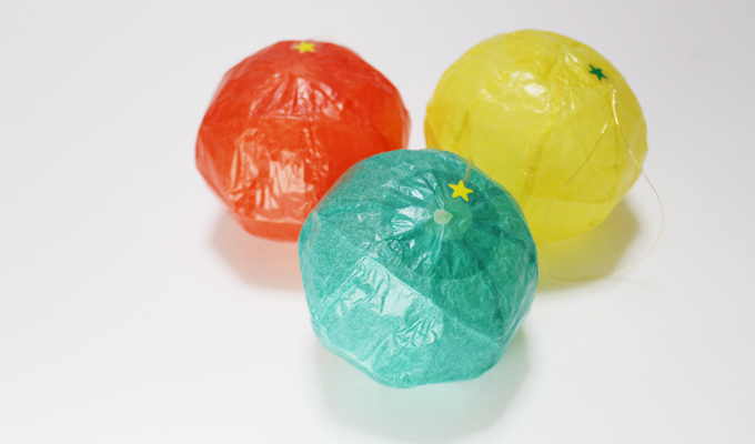 Japanese Paper Balloon | Xmas set