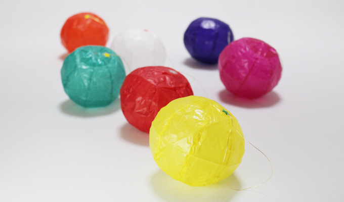 Japanese Paper Balloon | Xmas set