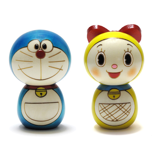 Doraemon Kokeshi　|| Doraemon and Doramichan