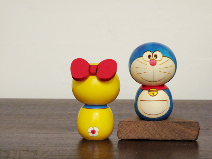 Doraemon Kokeshi　|| Doraemon and Doramichan