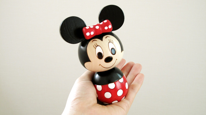 Mickey ＆ Minny Mouse Kokeshi