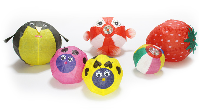 はしぐちみちよ　紙風船 お取り寄せ／miicha.】まんまるモナカの中に、桃とソーダの錦玉